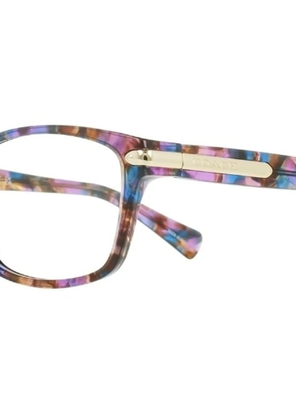 Coach Purple Tortoiseshell Women's Eyeglass Frame 6065